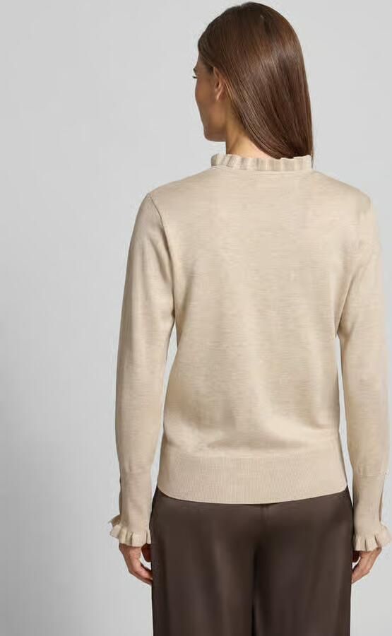 FREE QUENT Regular fit shirt met lange mouwen van viscosemix model 'Katie'