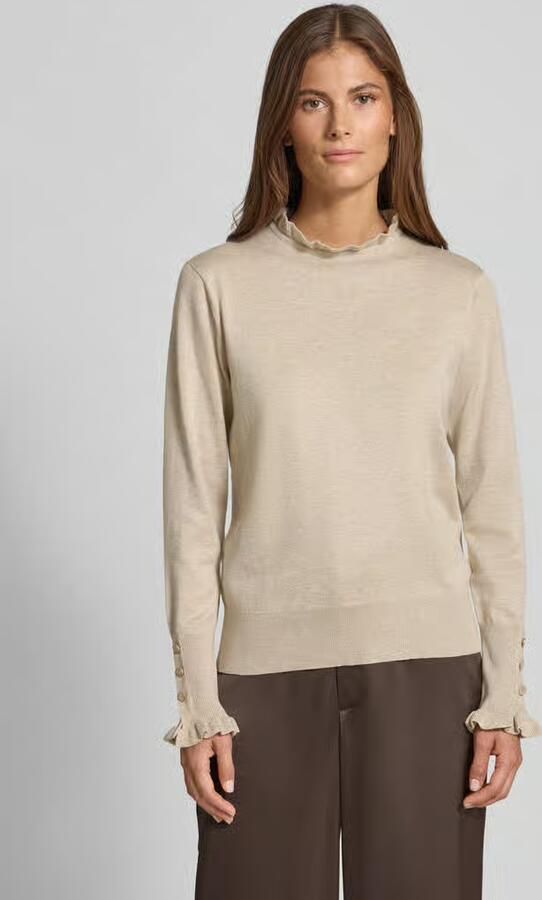 FREE QUENT Regular fit shirt met lange mouwen van viscosemix model 'Katie' - Foto 2