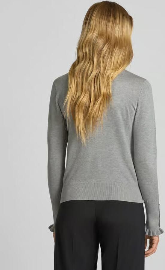 FREE QUENT Regular fit shirt met lange mouwen van viscosemix model 'Katie'