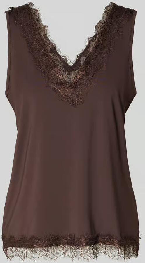 FREE QUENT regular fit top met kant model 'Bicco' - Foto 2