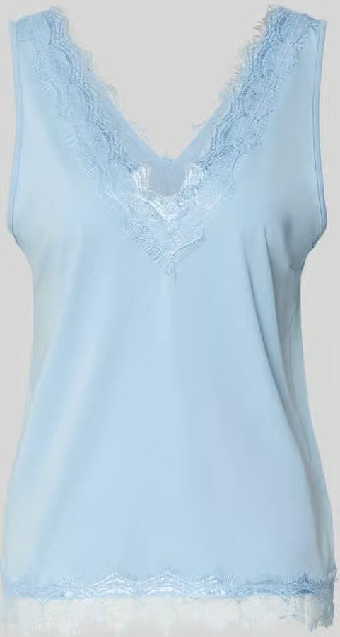 FREE QUENT regular fit top met kant model 'Bicco' - Foto 2