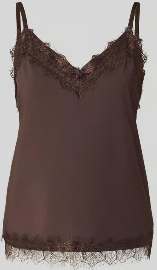 FREE QUENT regular fit top met kant model 'Bicco' - Foto 2