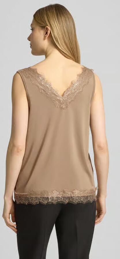 FREE QUENT regular fit top met kant model 'Bicco'