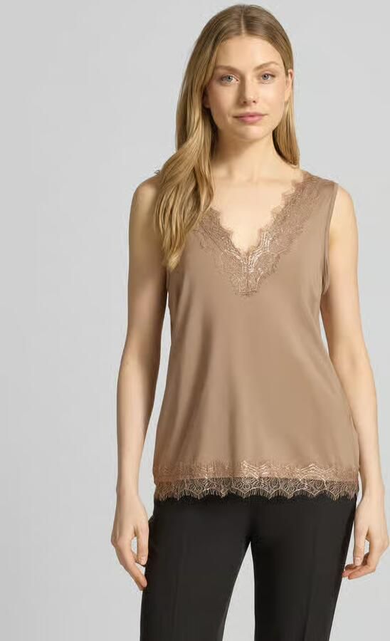 FREE QUENT regular fit top met kant model 'Bicco' - Foto 3