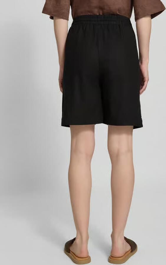 FREE QUENT Linnen korte broek met elastische tailleband model 'Lava'