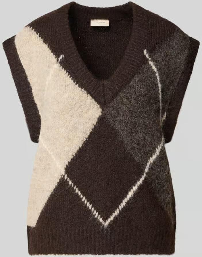 FREE QUENT relaxed fit spencer met wol model 'Lulu'