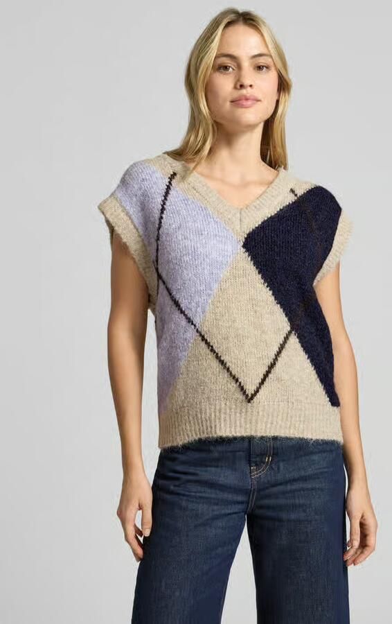 FREE QUENT relaxed fit spencer met wol model 'Lulu' - Foto 4