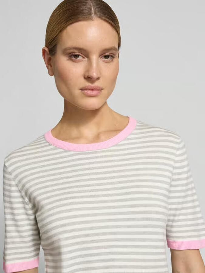 FREE QUENT relaxed fit T-shirt van viscosemix model 'Zanti'