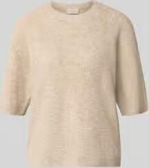 FREE QUENT relaxed fit t-shirt van wolmix model 'Astrid'