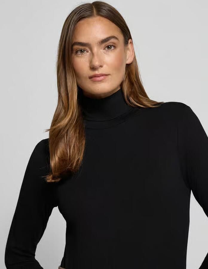 FREE QUENT Shirt met lange mouwen en col model 'Liana' - Foto 2