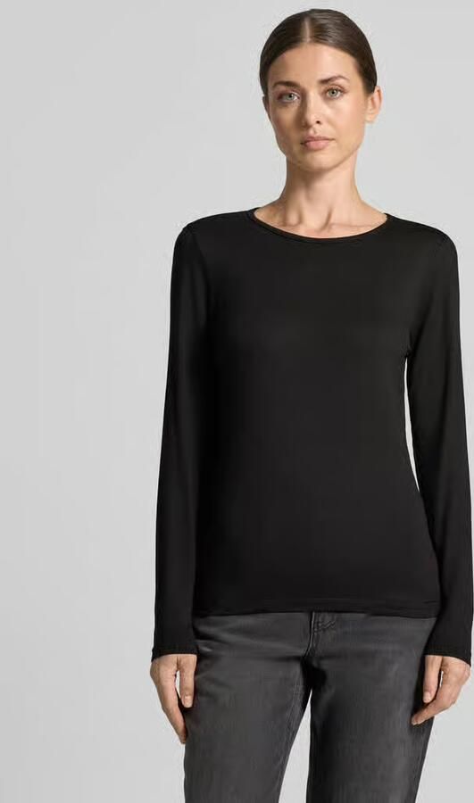 FREE QUENT shirt met lange mouwen met ronde hals model 'Liana' - Foto 2