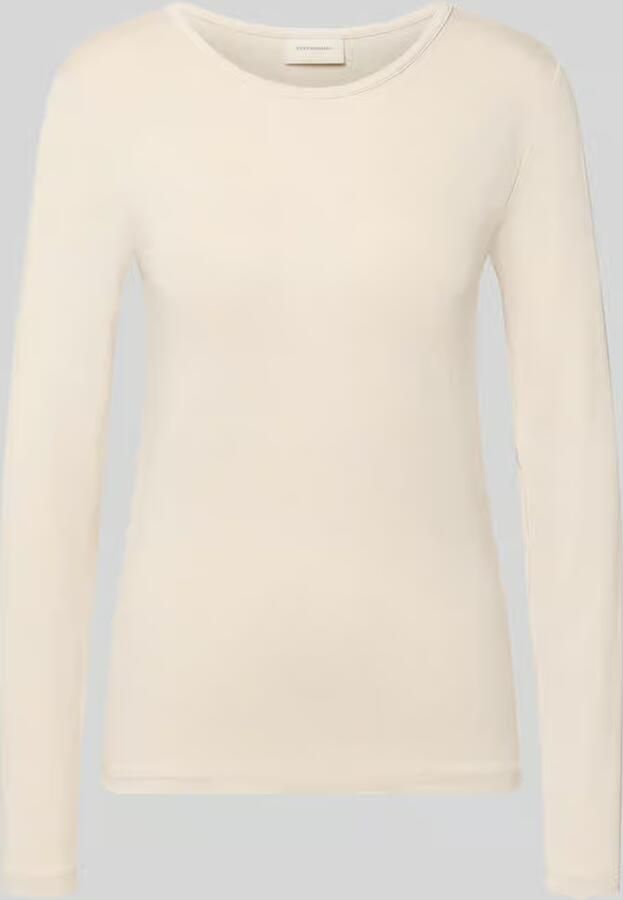 FREE QUENT Shirt met lange mouwen van mix van viscose en elastaan model 'Liana'