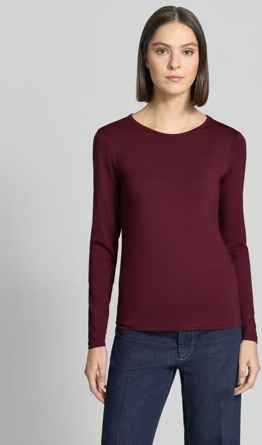 FREE QUENT Shirt met lange mouwen van mix van viscose en elastaan model 'Liana' - Foto 2