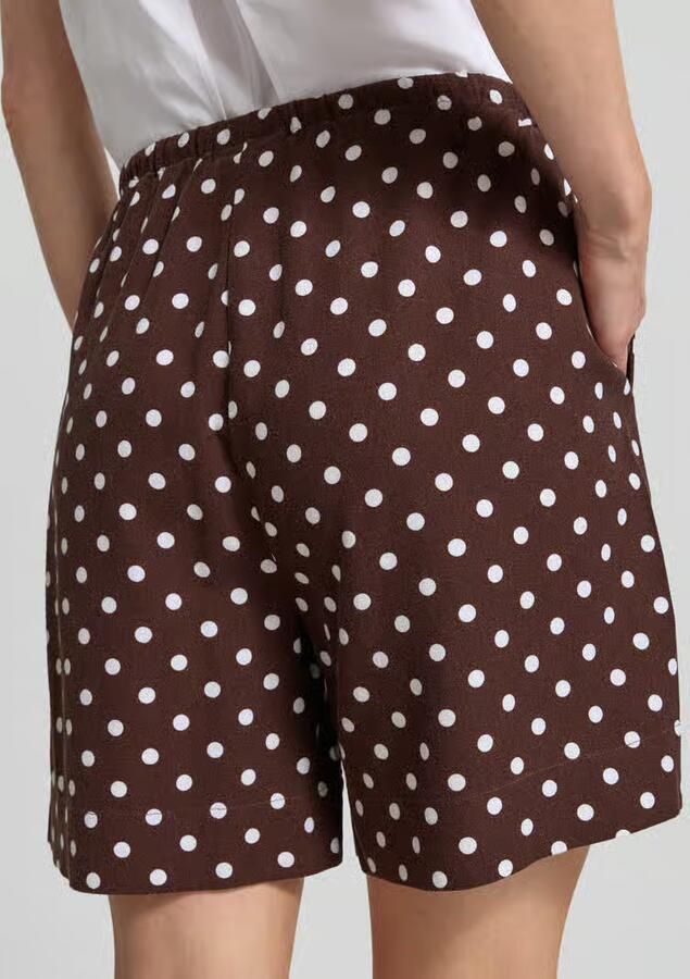 FREE QUENT Short met linnen model 'Lavisco'