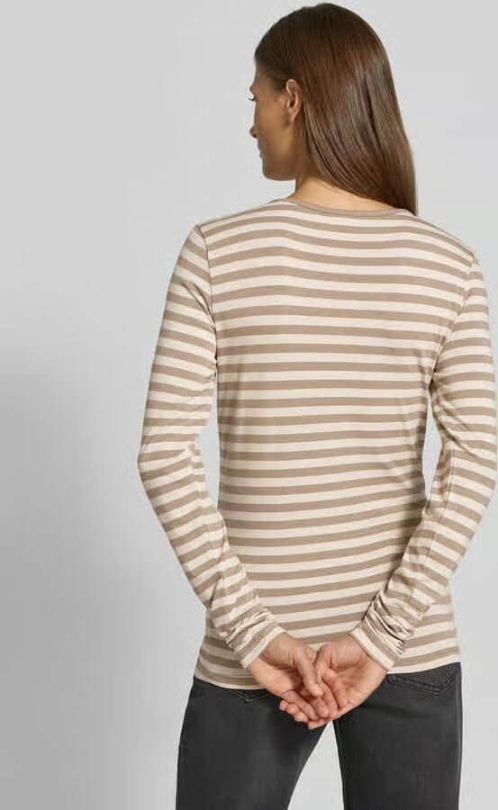 FREE QUENT skinny fit shirt met lange mouwen van viscosemix model 'Liana' - Foto 3