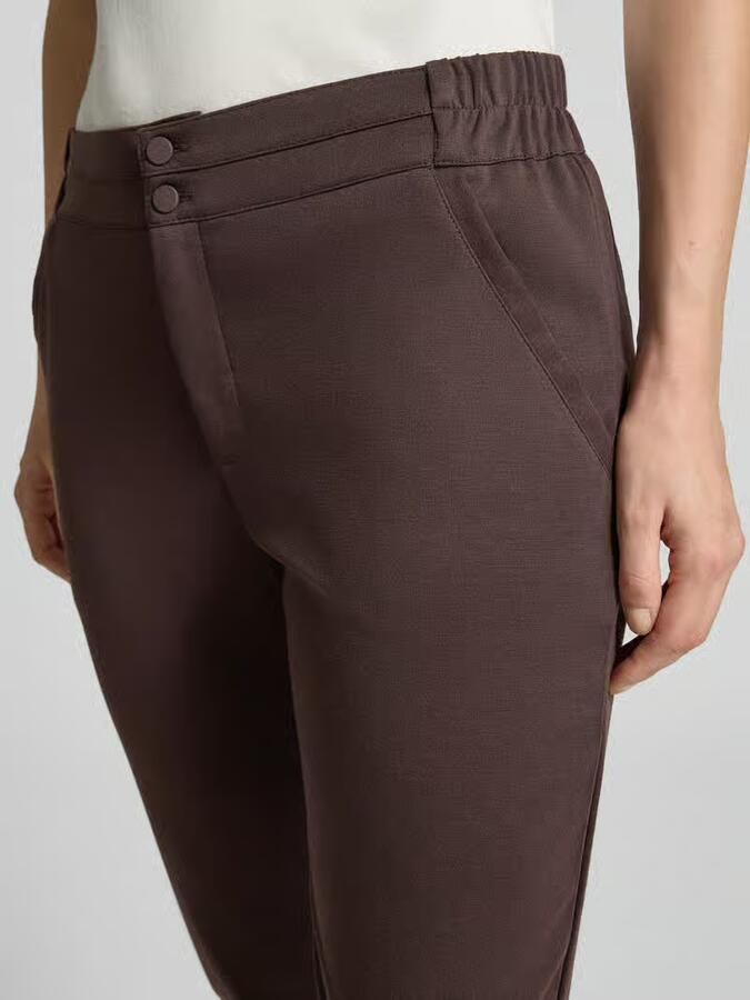 FREE QUENT skinny fit stoffen broek met viscose model 'NANNI'