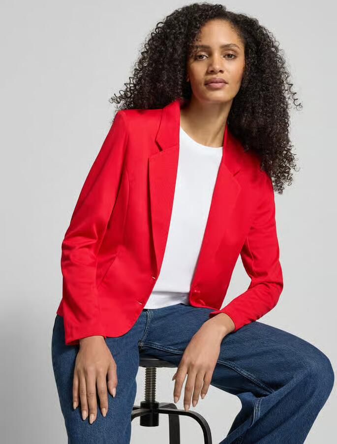 FREE QUENT Slim fit blazer met viscose model 'Nanni' - Foto 2