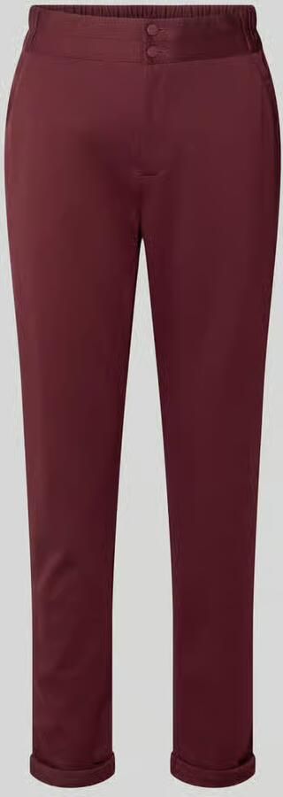 FREE QUENT Slim fit stoffen broek met vaste boorden model 'Nanni' - Foto 2