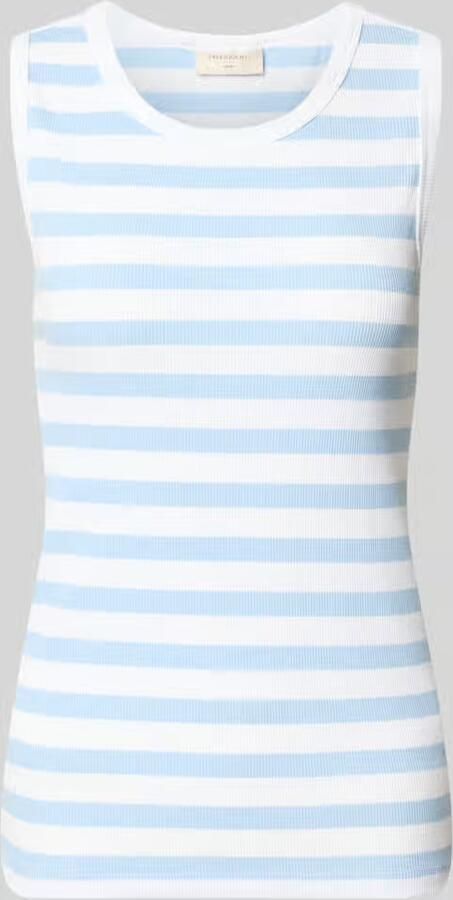 FREE QUENT slim fit top met ronde hals model 'Effy' - Foto 2