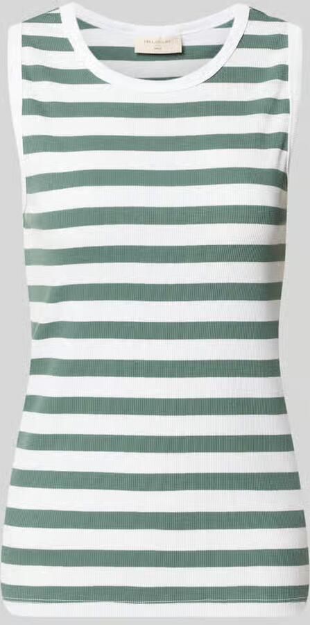 FREE QUENT slim fit top met ronde hals model 'Effy' - Foto 2