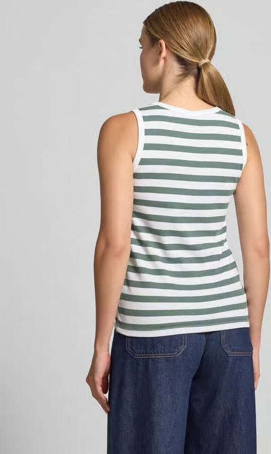 FREE QUENT slim fit top met ronde hals model 'Effy' - Foto 3