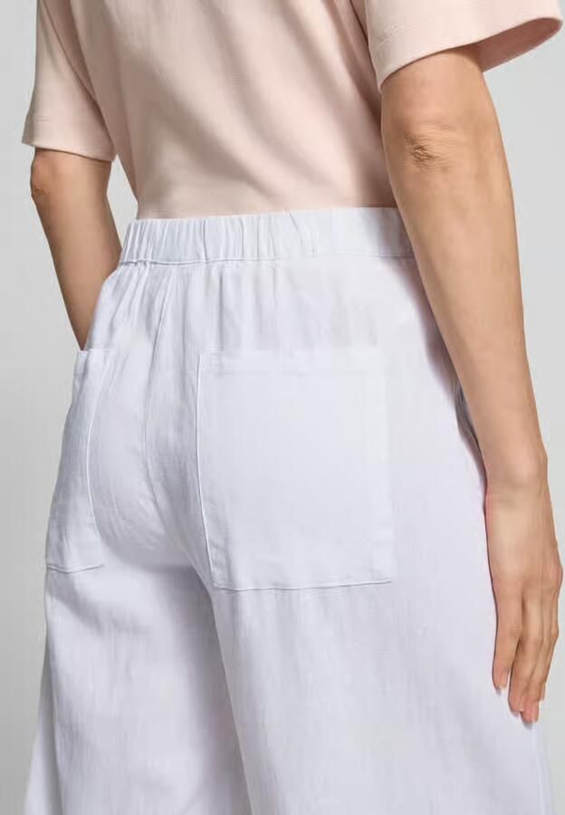 FREE QUENT Stoffen broek van mix van linnen en viscose model 'Lava'