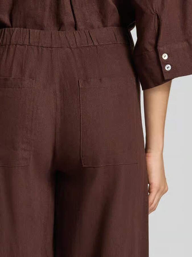 FREE QUENT Stoffen broek van mix van linnen en viscose model 'Lava'