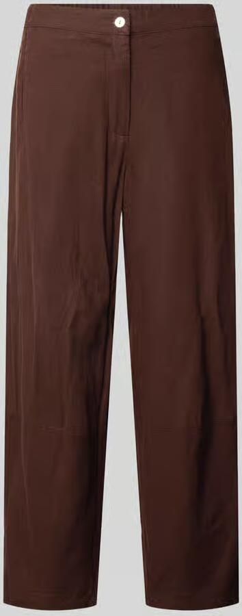 FREE QUENT Stoffen broek van mix van linnen en viscose model 'Lava' - Foto 2