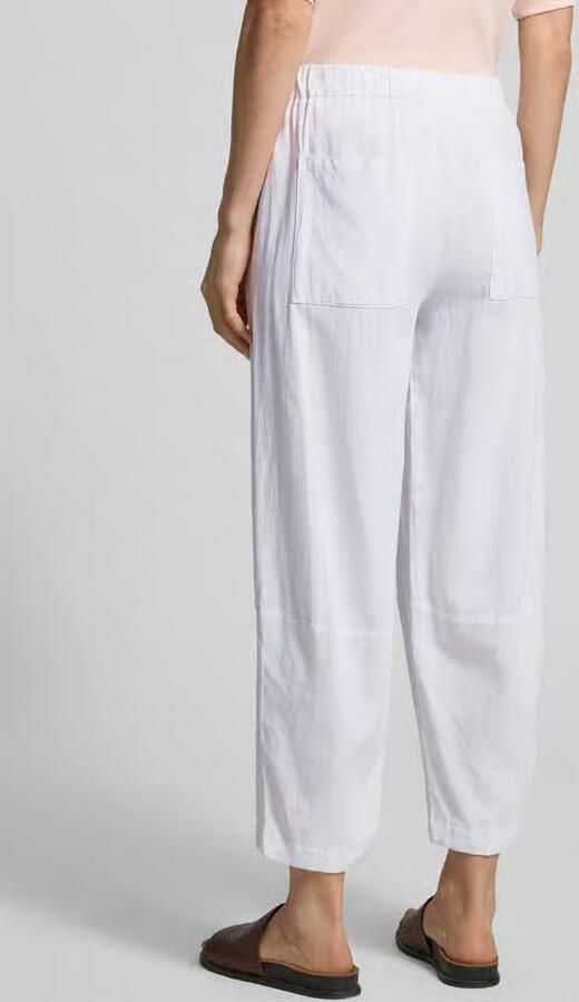 FREE QUENT Stoffen broek van mix van linnen en viscose model 'Lava'
