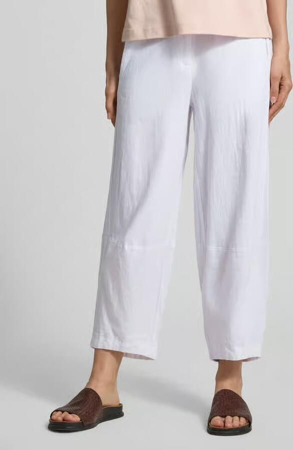 FREE QUENT Stoffen broek van mix van linnen en viscose model 'Lava' - Foto 3