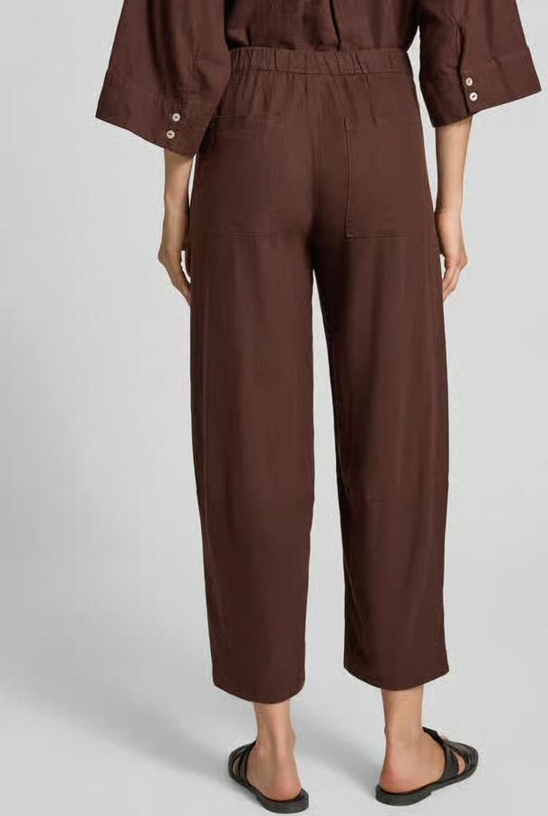 FREE QUENT Stoffen broek van mix van linnen en viscose model 'Lava' - Foto 2