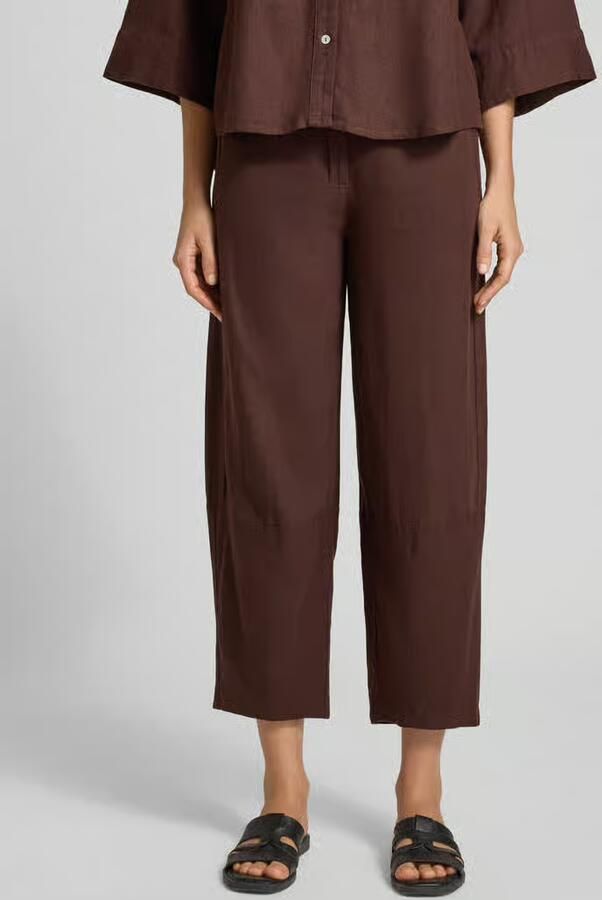 FREE QUENT Stoffen broek van mix van linnen en viscose model 'Lava' - Foto 3