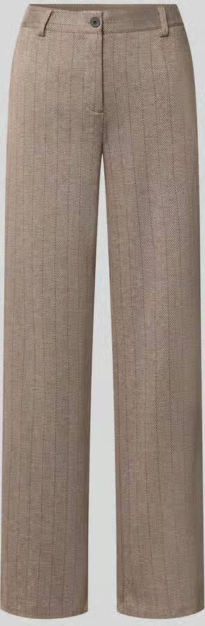 FREE QUENT straight fit broek met viscosemet viscose model 'Bonnie'