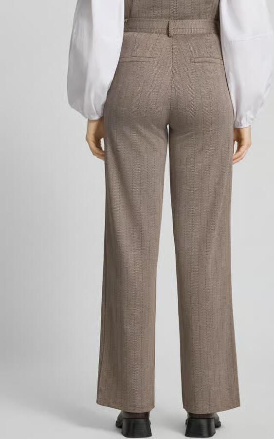 FREE QUENT straight fit broek met viscosemet viscose model 'Bonnie' - Foto 3