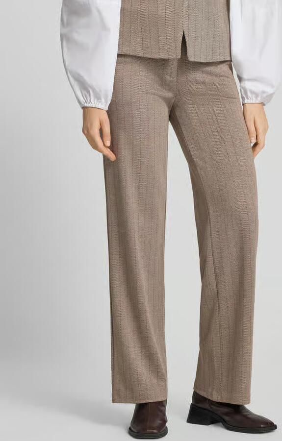 FREE QUENT straight fit broek met viscosemet viscose model 'Bonnie' - Foto 2