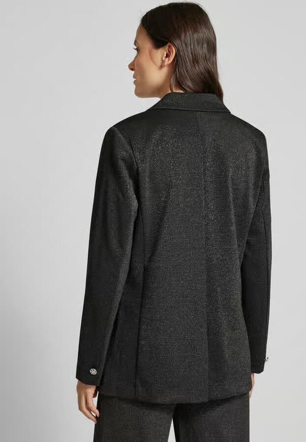 FREE QUENT straight fit longblazer met siersteentjes model 'NANNILUX' - Foto 2