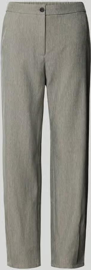 FREE QUENT Straight fit stoffen broek met achterzakken Model 'Caia'