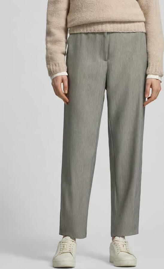 FREE QUENT Straight fit stoffen broek met achterzakken Model 'Caia' - Foto 2