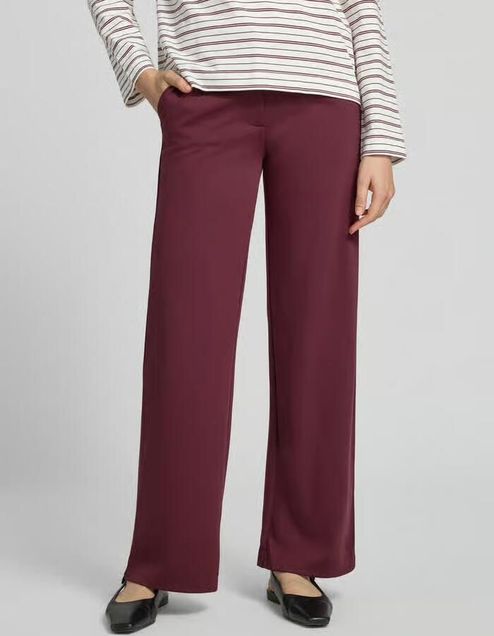 FREE QUENT straight fit stoffen broek met viscose model 'Nanni' - Foto 3