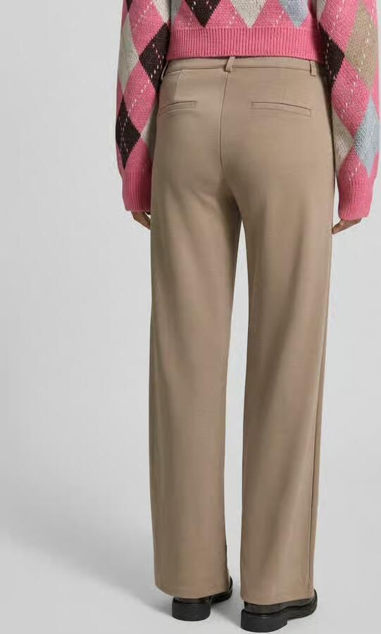 FREE QUENT Straight leg stoffen broek met paspelzakken model 'Nanni' - Foto 6