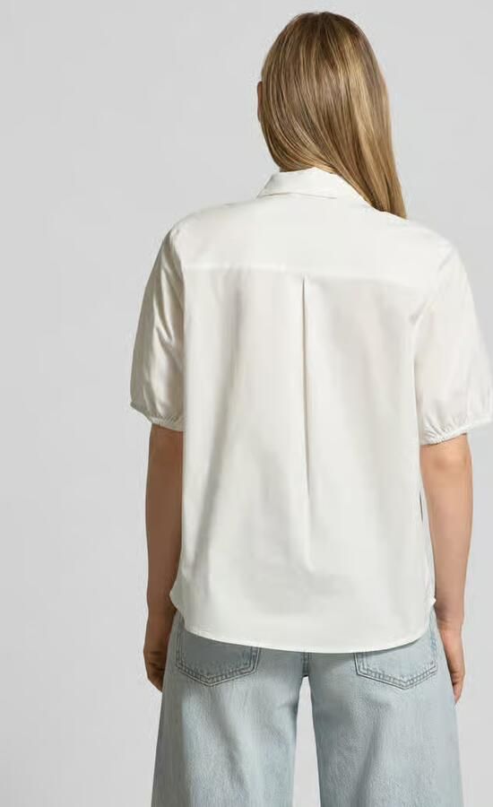 FREE QUENT Strikblouse met verdekte knoopsluiting model 'malay' - Foto 3