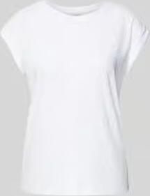 FREE QUENT T-shirt met broderie anglaise model 'Blond' - Foto 3