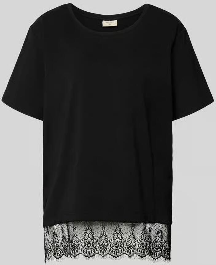 FREE QUENT T-shirt met kant model 'SURE'