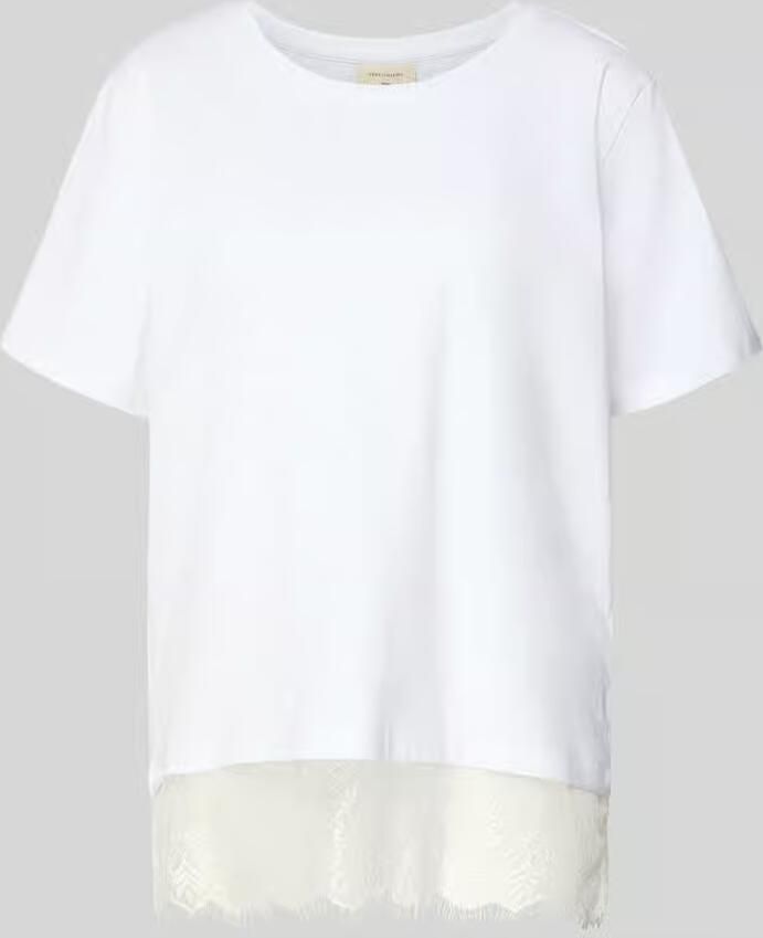FREE QUENT T-shirt met kant model 'SURE'