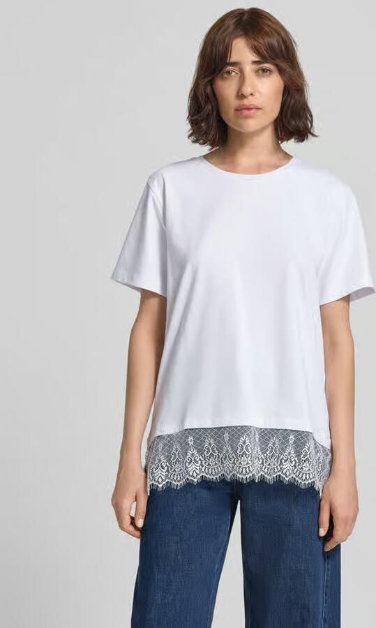 FREE QUENT T-shirt met kant model 'SURE' - Foto 2
