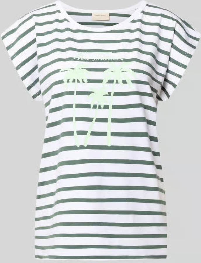 FREE QUENT T-shirt met motiefprint model 'Fenjal' - Foto 2