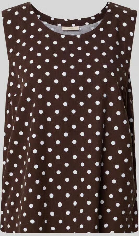 FREE QUENT Tanktop met linnen en ronde hals - Foto 2