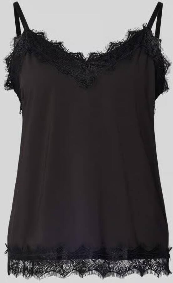 FREE QUENT Top met bandjes en franjes model 'BICCO'