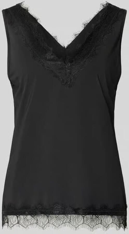 FREE QUENT Top met bandjes met kant model 'Bicco'
