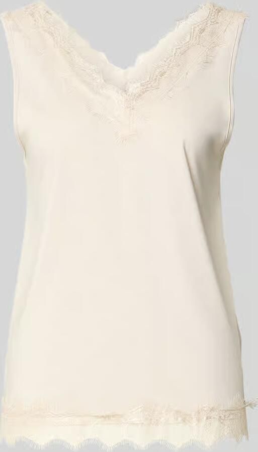 FREE QUENT Top met bandjes met kant model 'Bicco'